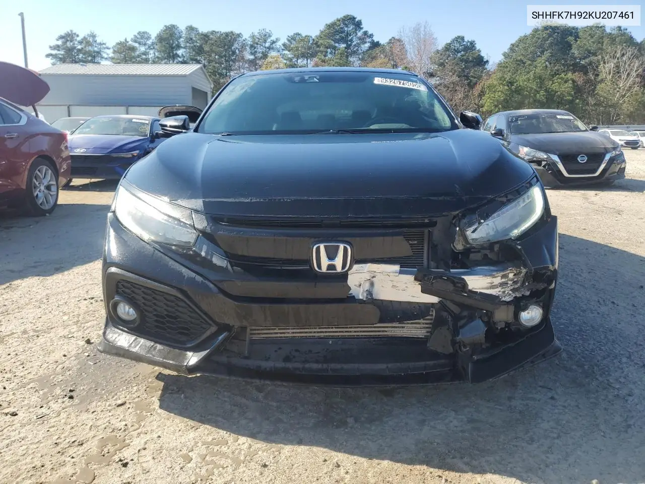 SHHFK7H92KU207461 2019 Honda Civic Sport Touring