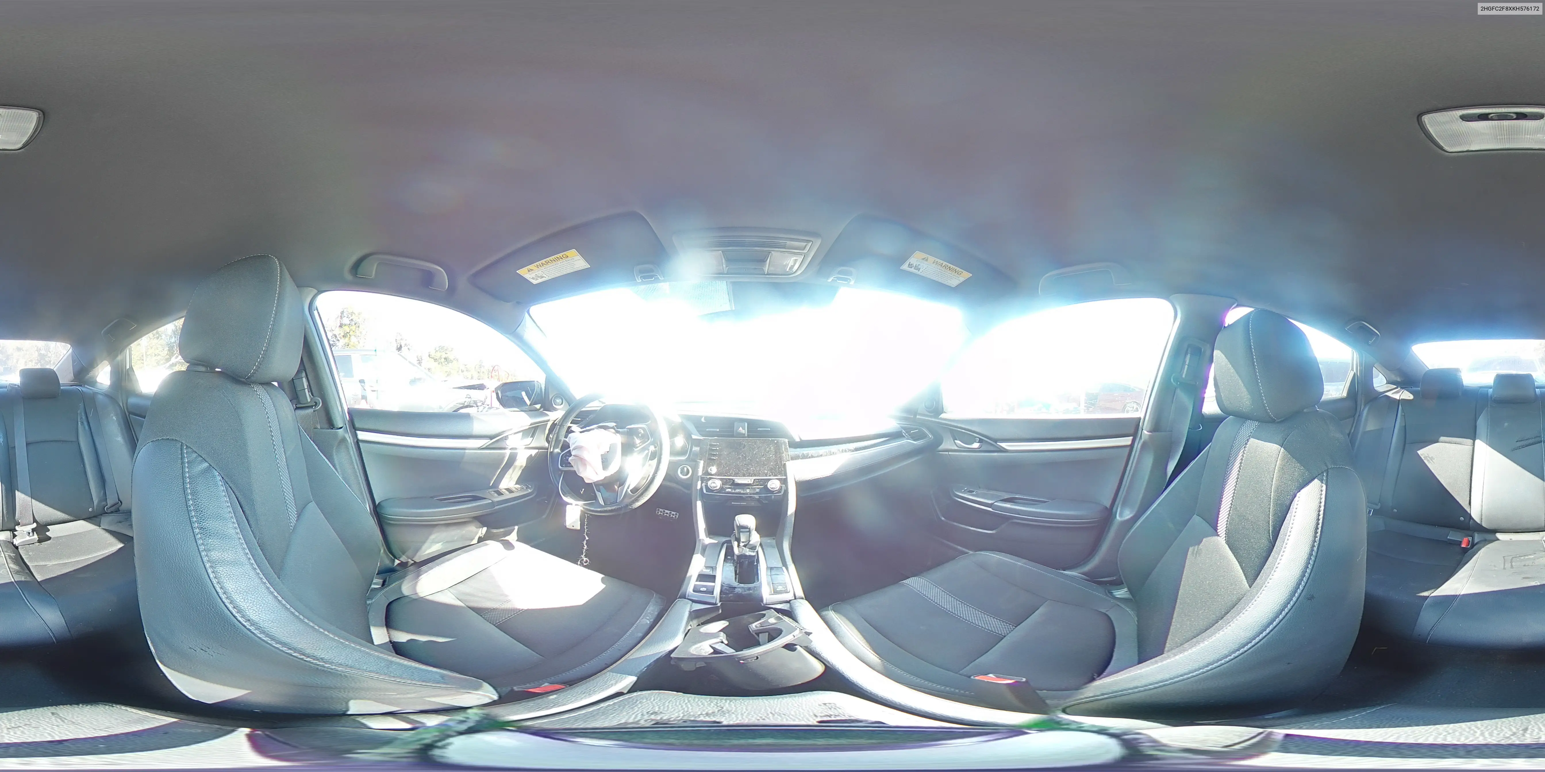 2HGFC2F8XKH576172 2019 Honda Civic Sport
