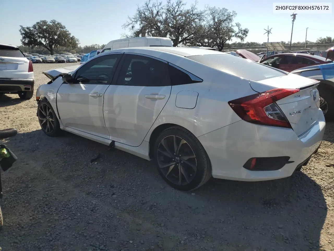 2HGFC2F8XKH576172 2019 Honda Civic Sport
