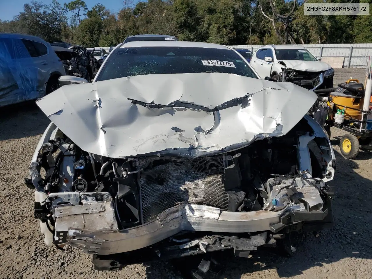 2HGFC2F8XKH576172 2019 Honda Civic Sport