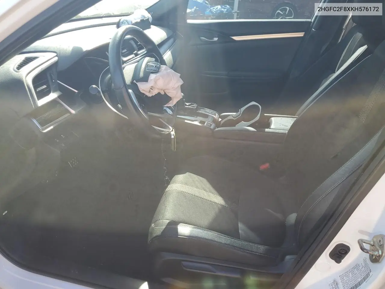 2HGFC2F8XKH576172 2019 Honda Civic Sport
