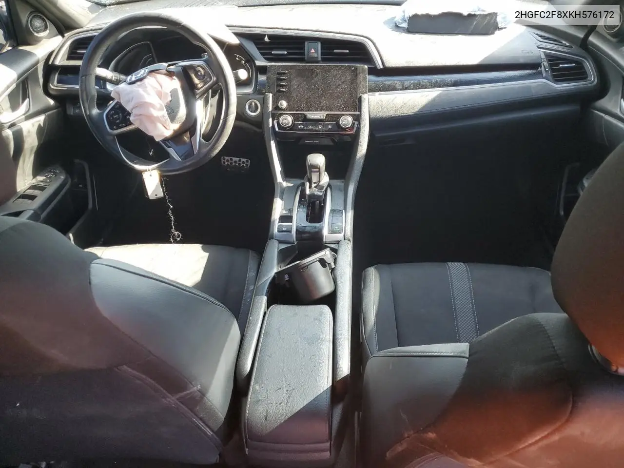2HGFC2F8XKH576172 2019 Honda Civic Sport