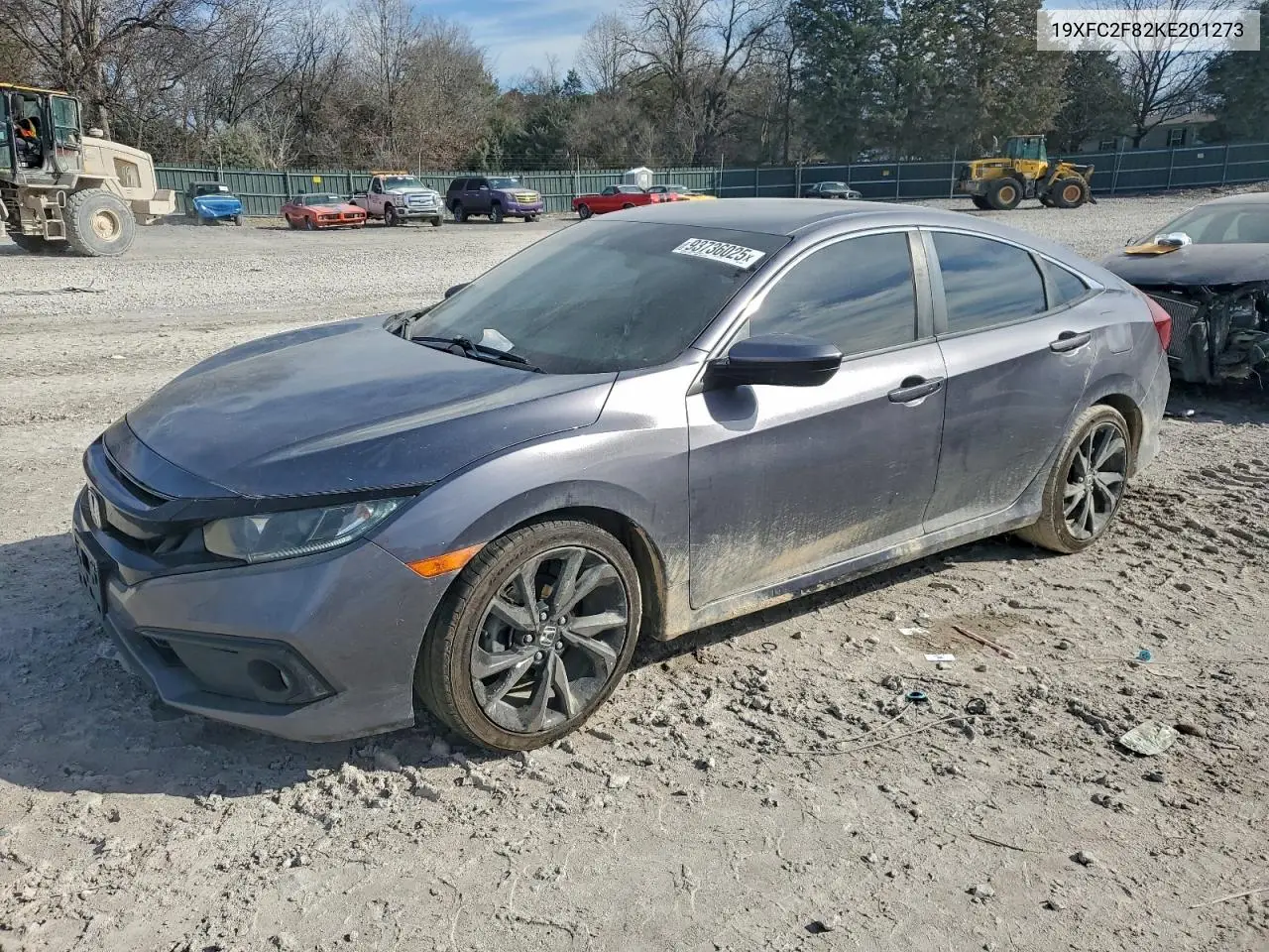 19XFC2F82KE201273 2019 Honda Civic Sport