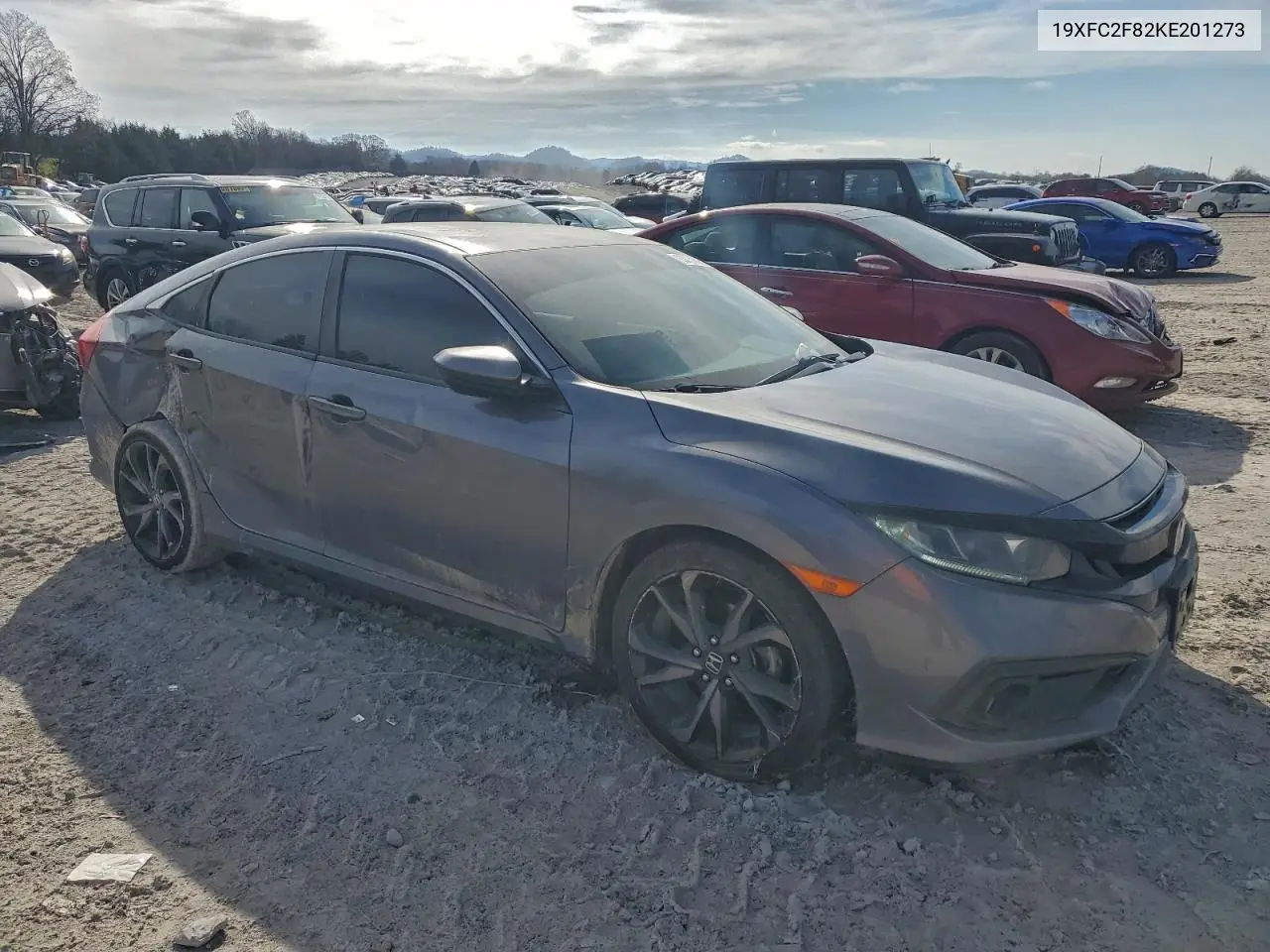 19XFC2F82KE201273 2019 Honda Civic Sport