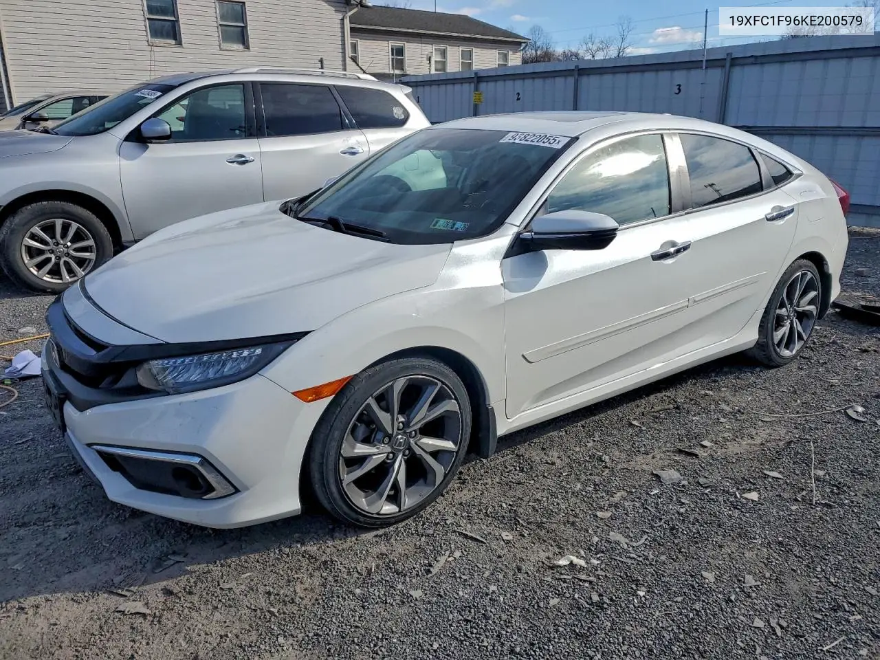 19XFC1F96KE200579 2019 Honda Civic Touring