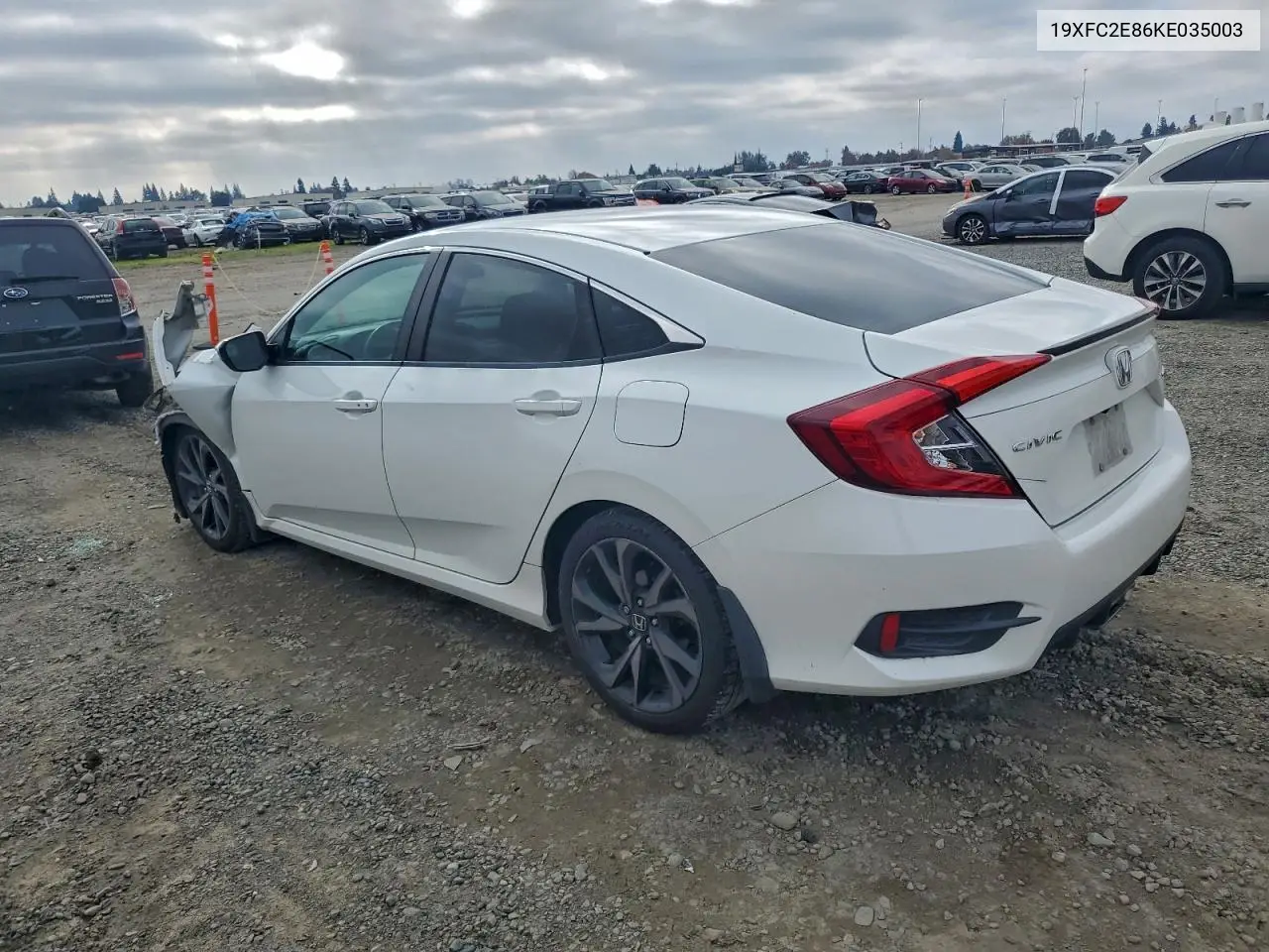 19XFC2E86KE035003 2019 Honda Civic Sport