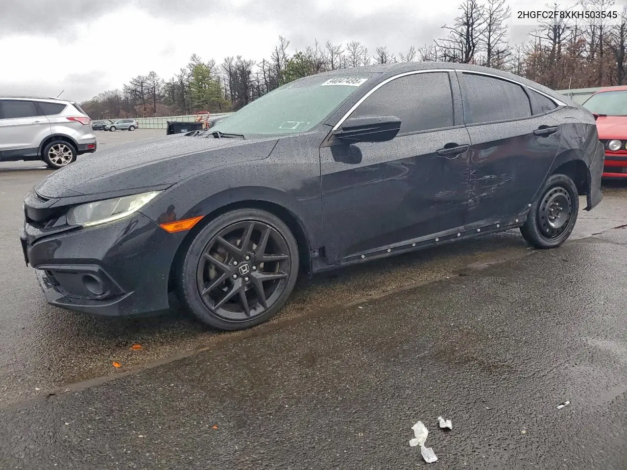 2HGFC2F8XKH503545 2019 Honda Civic Sport