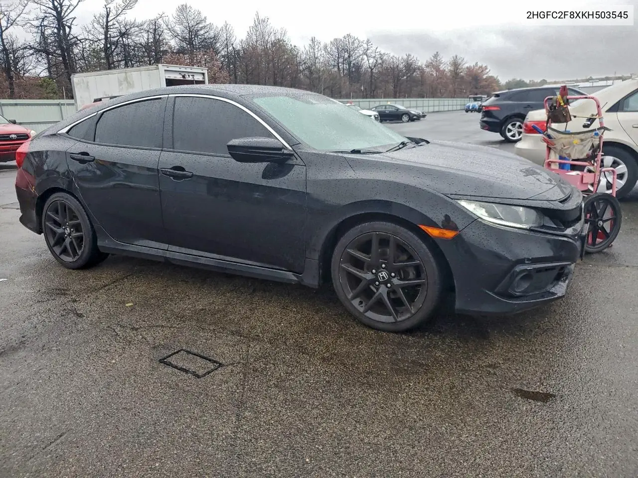 2HGFC2F8XKH503545 2019 Honda Civic Sport