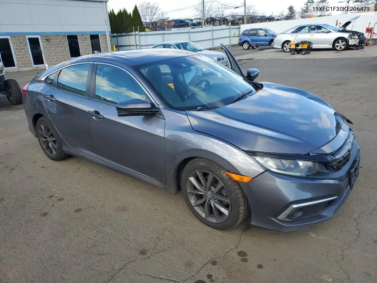 19XFC1F30KE206471 2019 Honda Civic Ex
