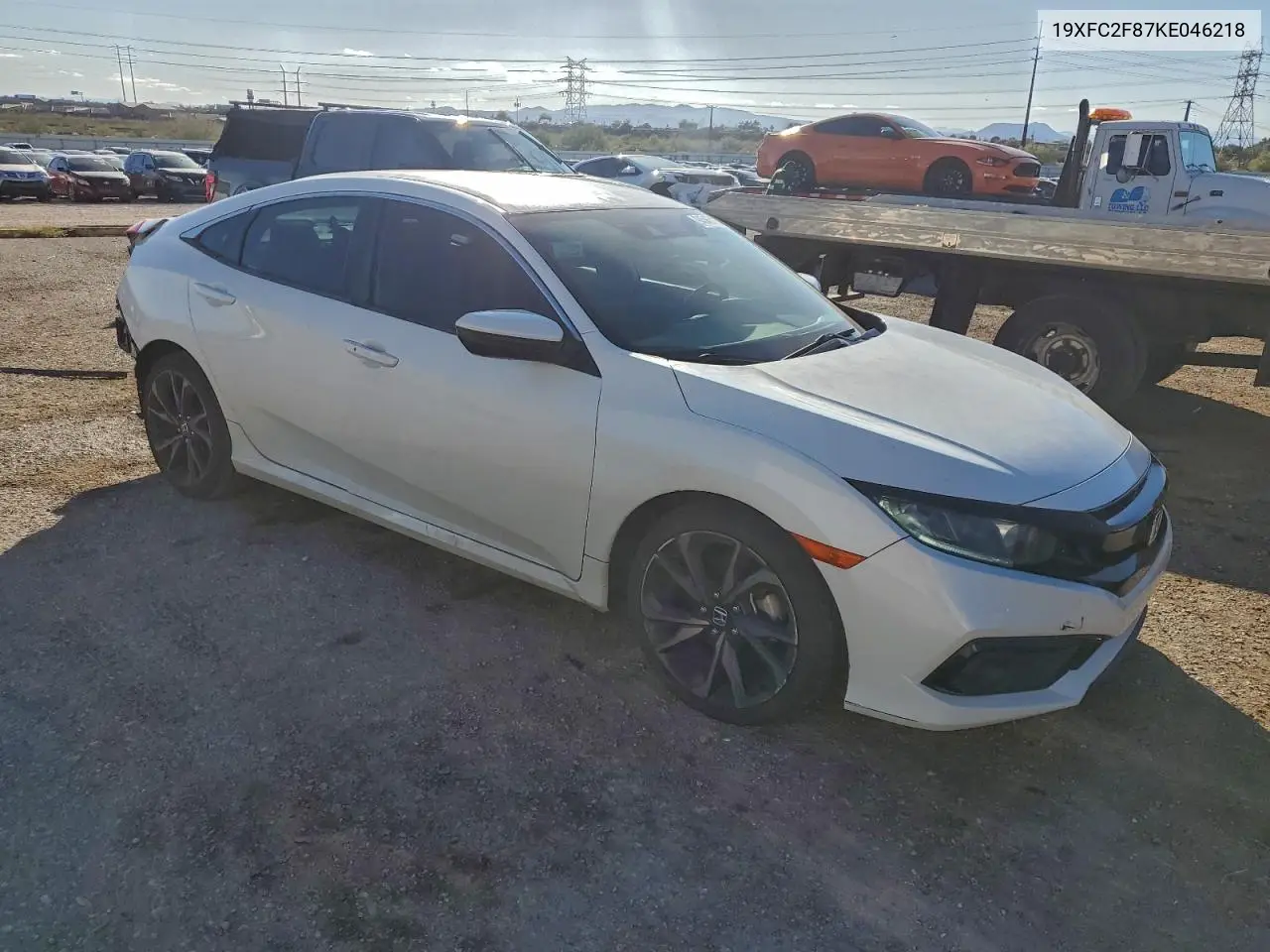19XFC2F87KE046218 2019 Honda Civic Sport