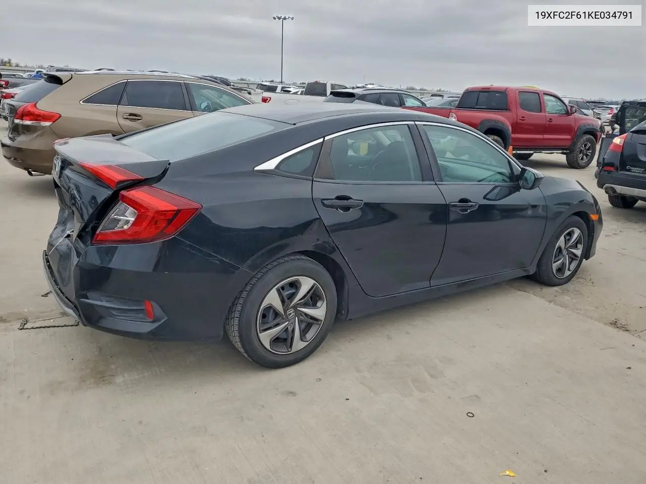 19XFC2F61KE034791 2019 Honda Civic Lx