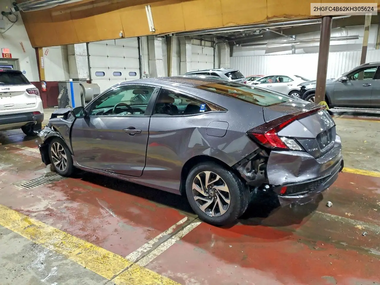 2HGFC4B62KH305624 2019 Honda Civic Lx