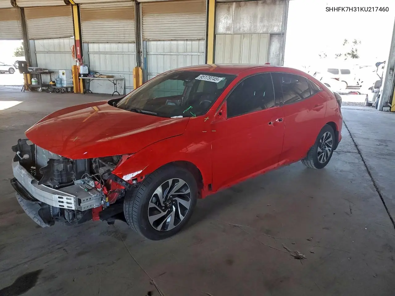 SHHFK7H31KU217460 2019 Honda Civic Lx