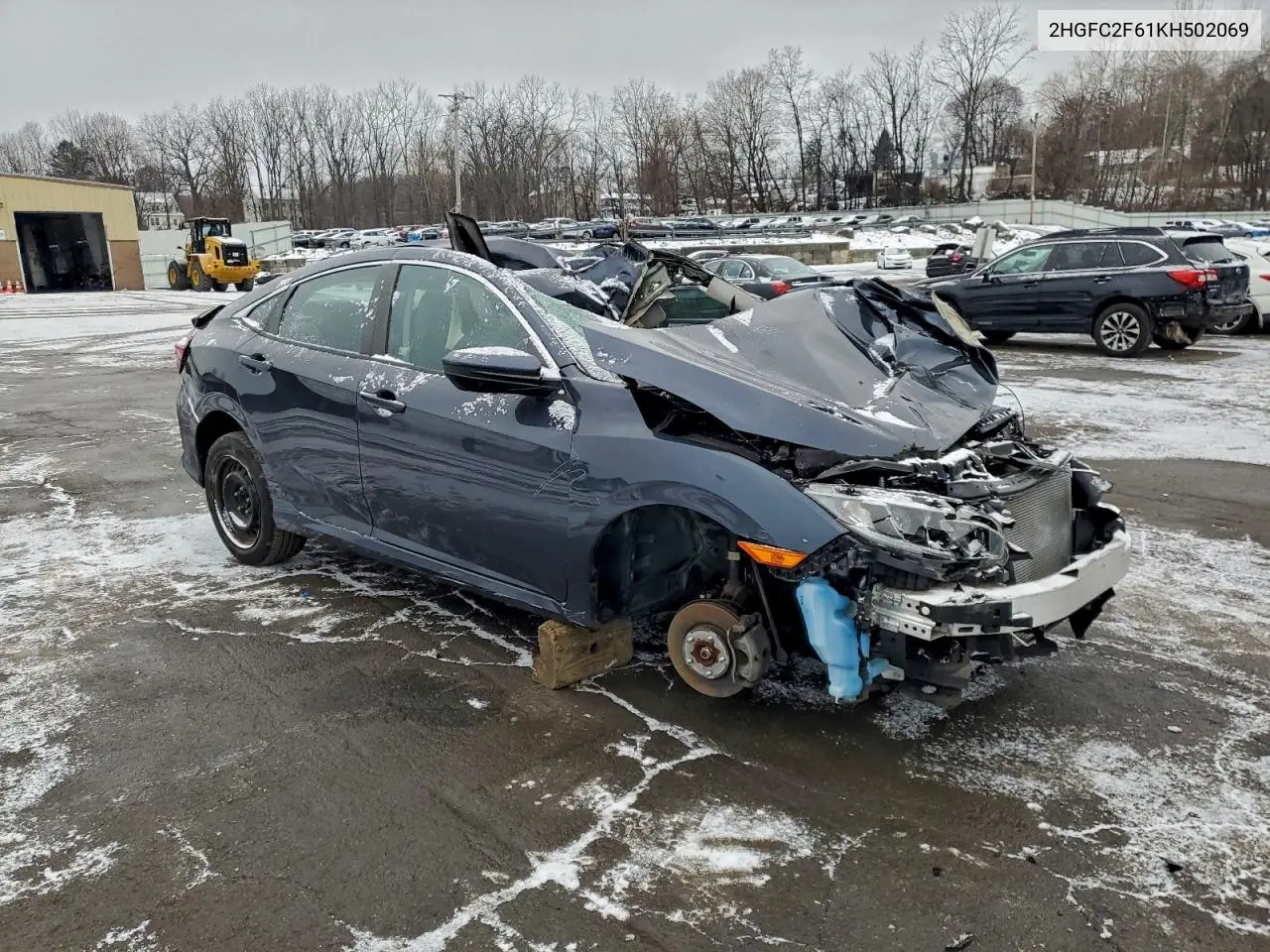 2HGFC2F61KH502069 2019 Honda Civic Lx