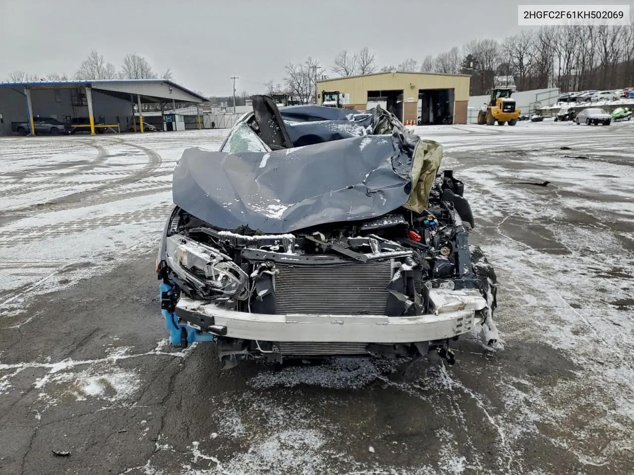 2HGFC2F61KH502069 2019 Honda Civic Lx