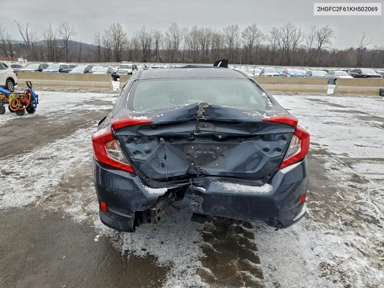 2HGFC2F61KH502069 2019 Honda Civic Lx