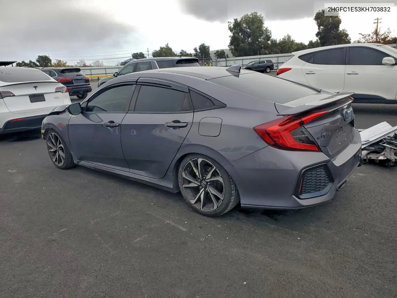 2HGFC1E53KH703832 2019 Honda Civic Si