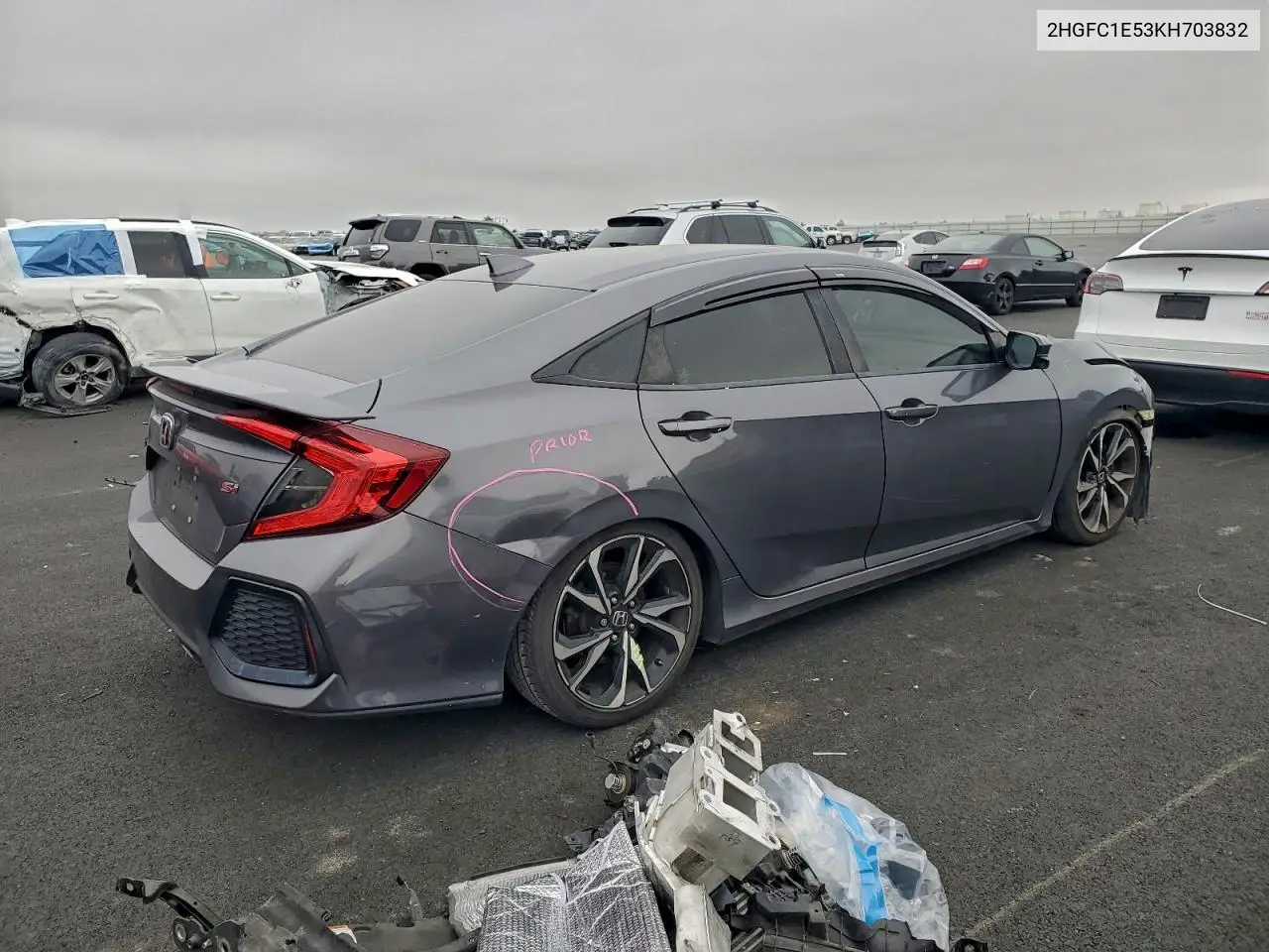 2HGFC1E53KH703832 2019 Honda Civic Si