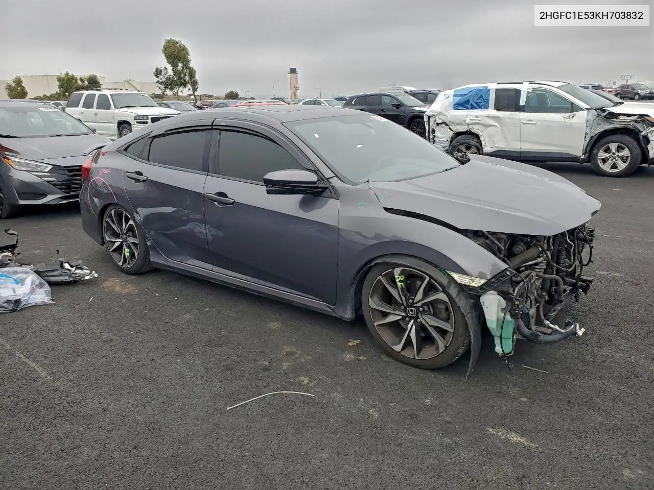 2HGFC1E53KH703832 2019 Honda Civic Si