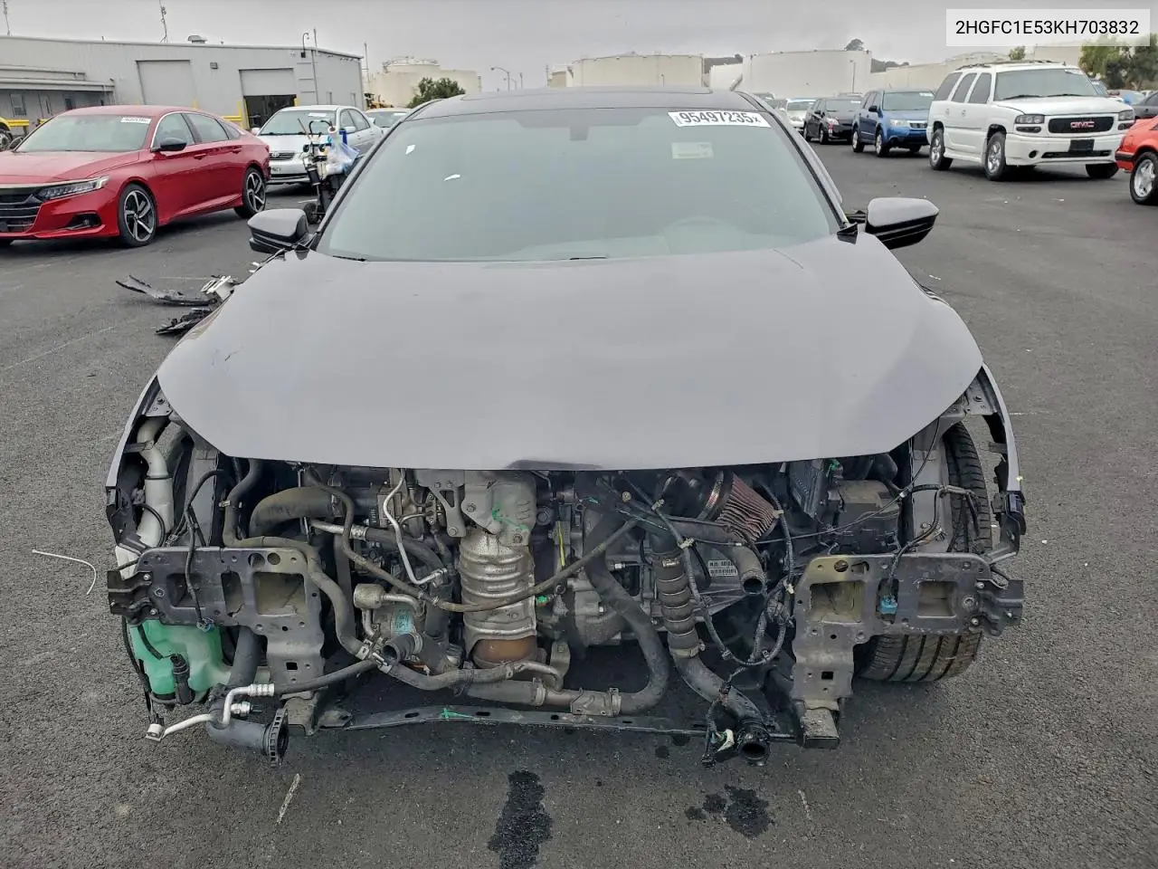 2HGFC1E53KH703832 2019 Honda Civic Si