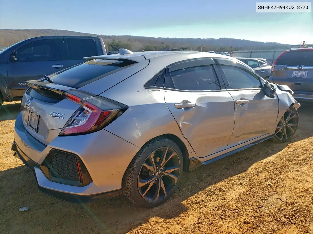 SHHFK7H94KU218770 2019 Honda Civic Sport Touring