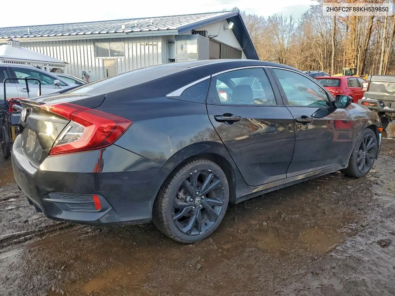 2HGFC2F88KH539850 2019 Honda Civic Sport