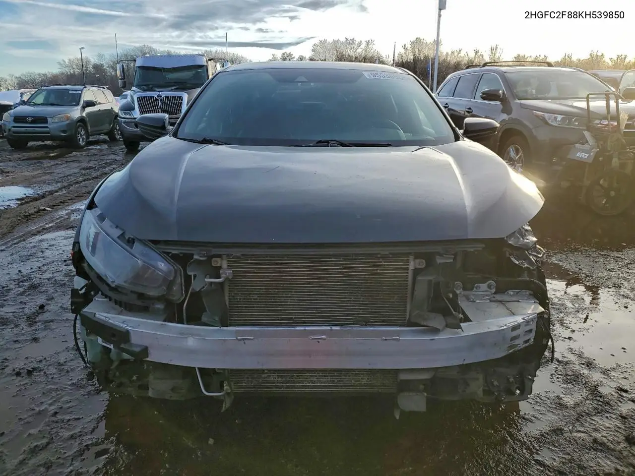 2HGFC2F88KH539850 2019 Honda Civic Sport