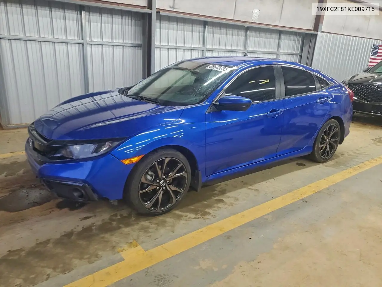 19XFC2F81KE009715 2019 Honda Civic Sport