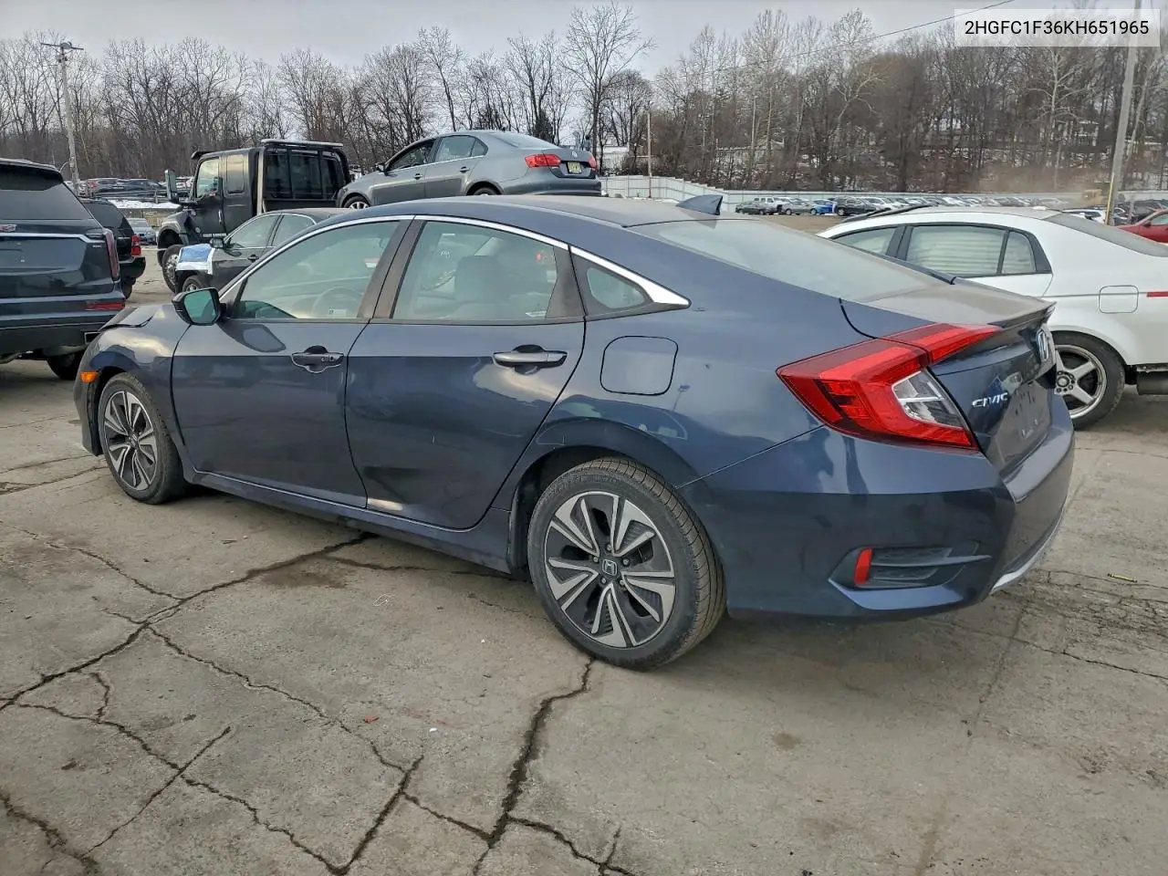 2HGFC1F36KH651965 2019 Honda Civic Ex
