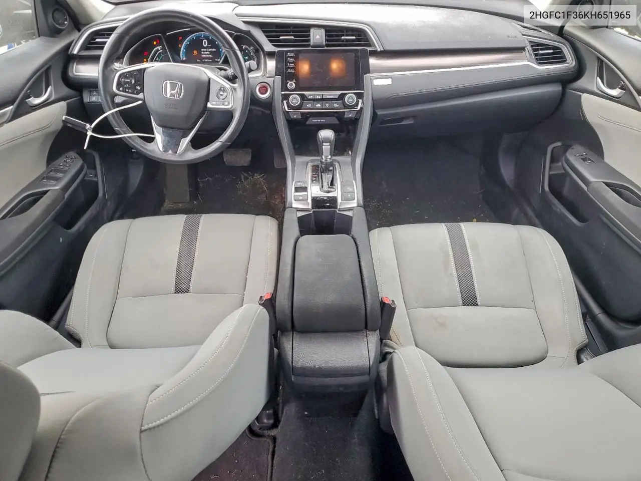 2HGFC1F36KH651965 2019 Honda Civic Ex