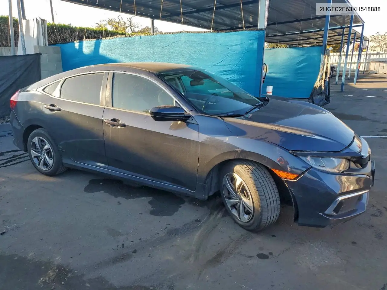 2HGFC2F63KH548888 2019 Honda Civic Lx