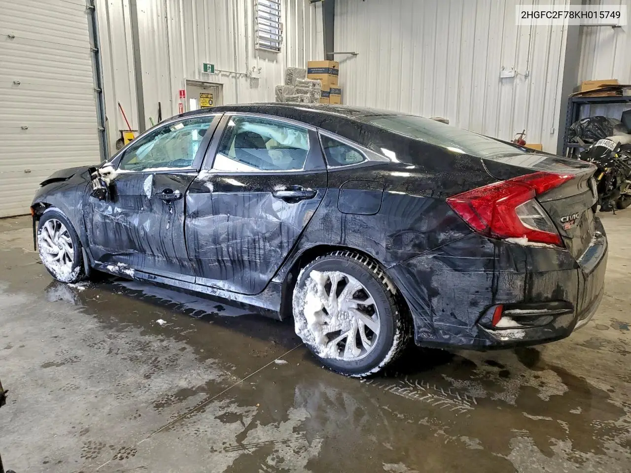 2HGFC2F78KH015749 2019 Honda Civic Ex