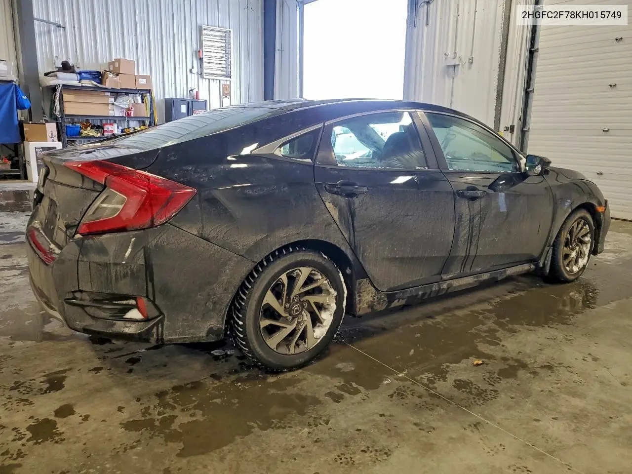 2HGFC2F78KH015749 2019 Honda Civic Ex