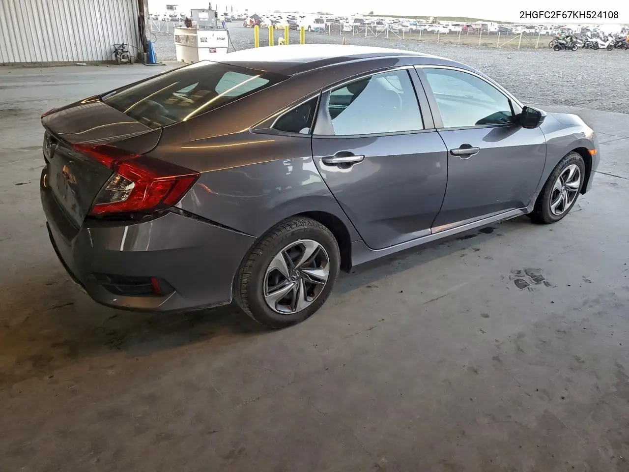2HGFC2F67KH524108 2019 Honda Civic Lx