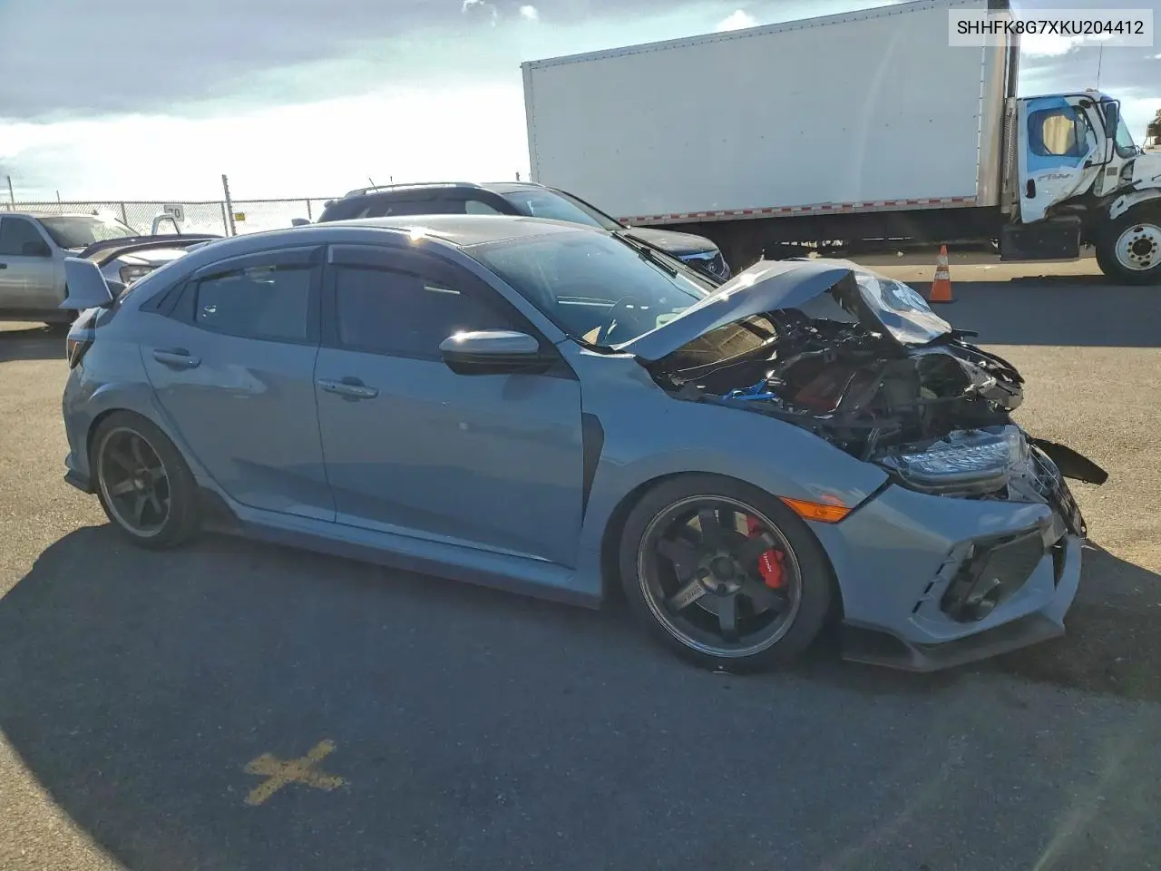 SHHFK8G7XKU204412 2019 Honda Civic Type-R Touring