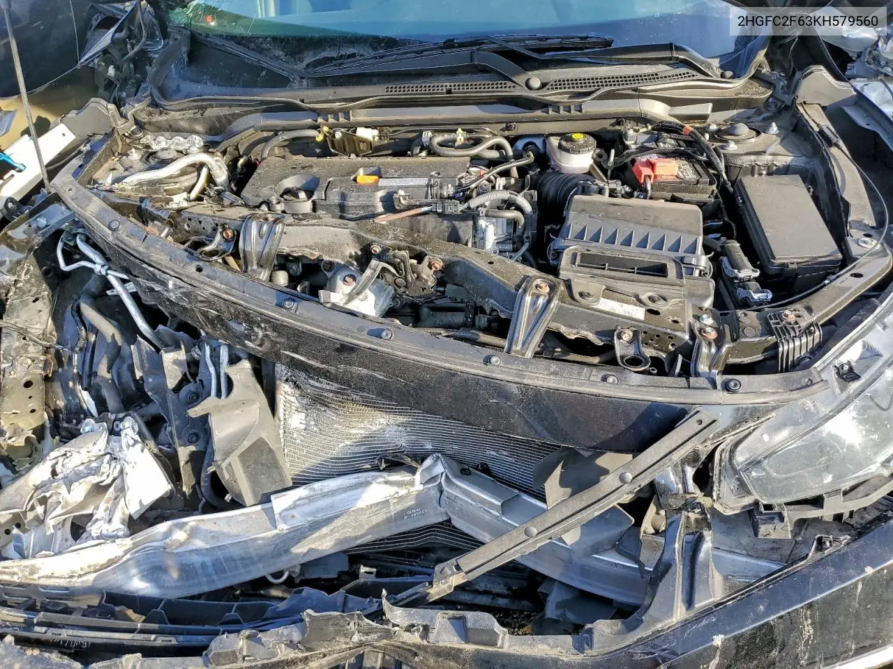 2HGFC2F63KH579560 2019 Honda Civic Lx