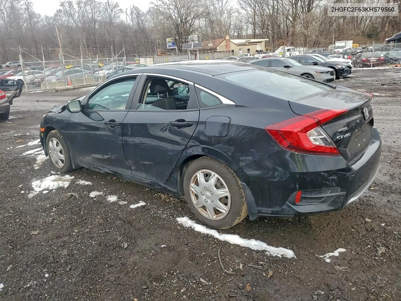 2HGFC2F63KH579560 2019 Honda Civic Lx