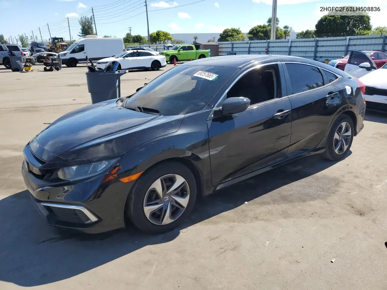 2HGFC2F62LH508836 2020 Honda Civic Lx