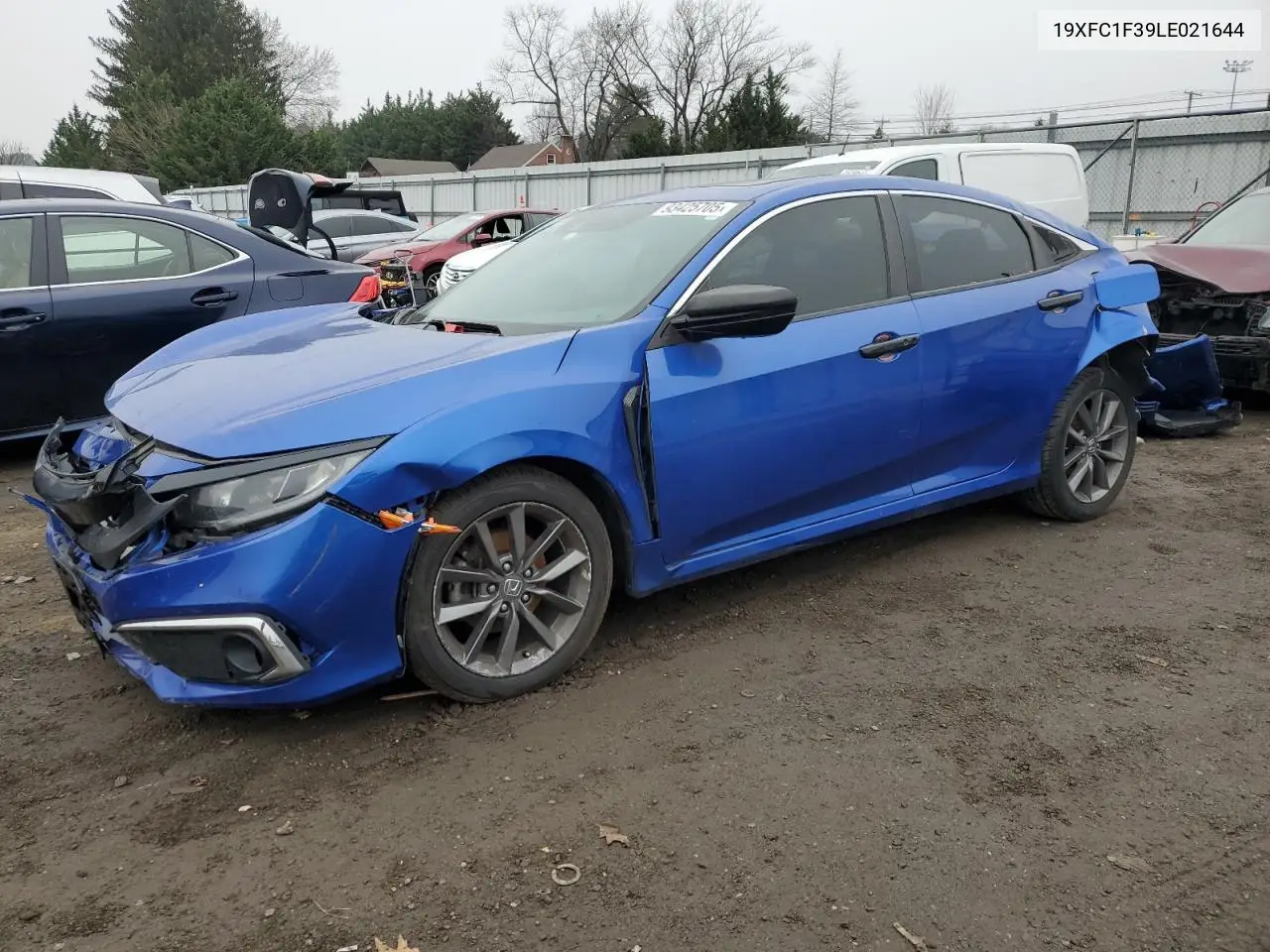 19XFC1F39LE021644 2020 Honda Civic Ex