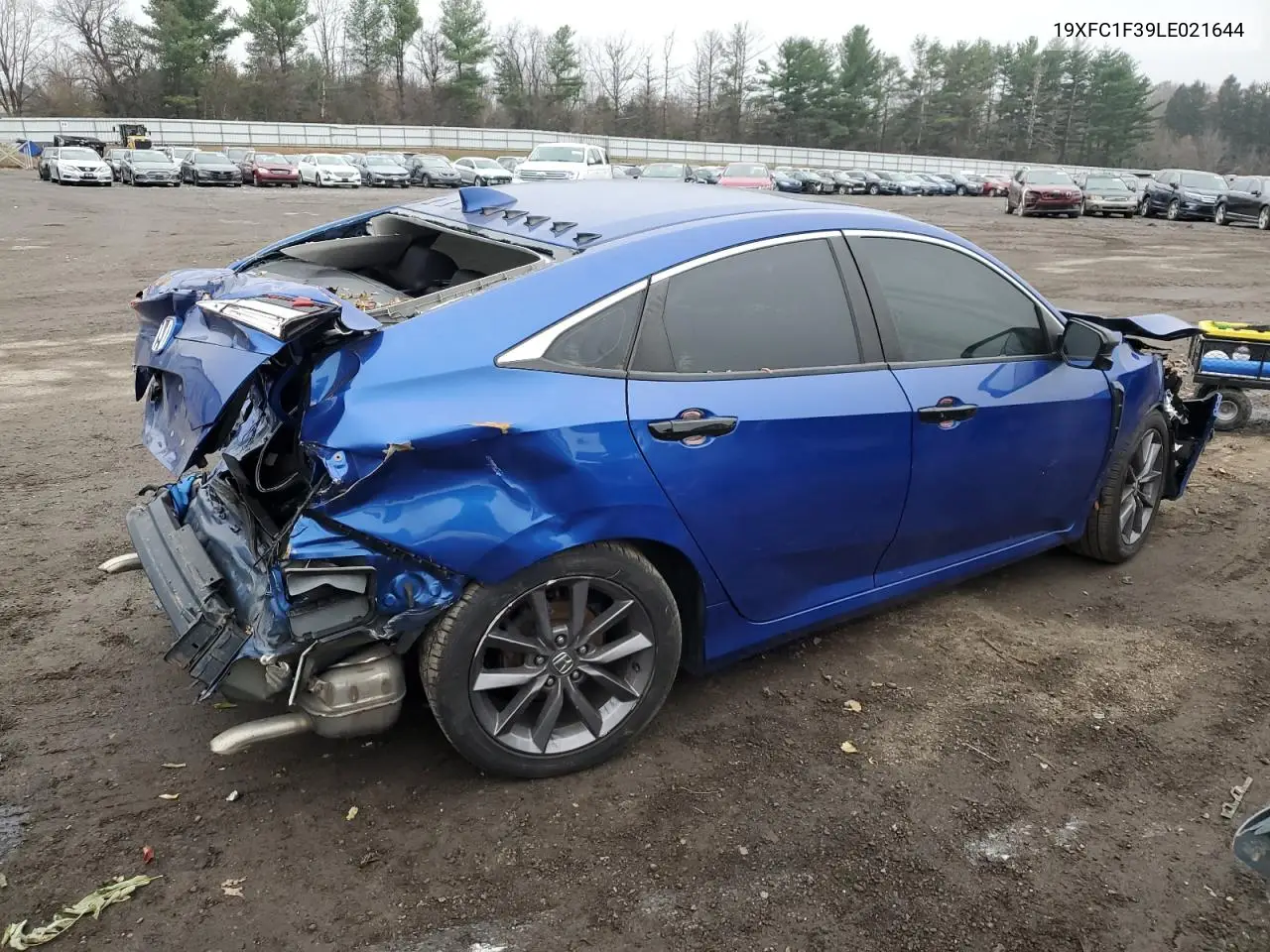 19XFC1F39LE021644 2020 Honda Civic Ex