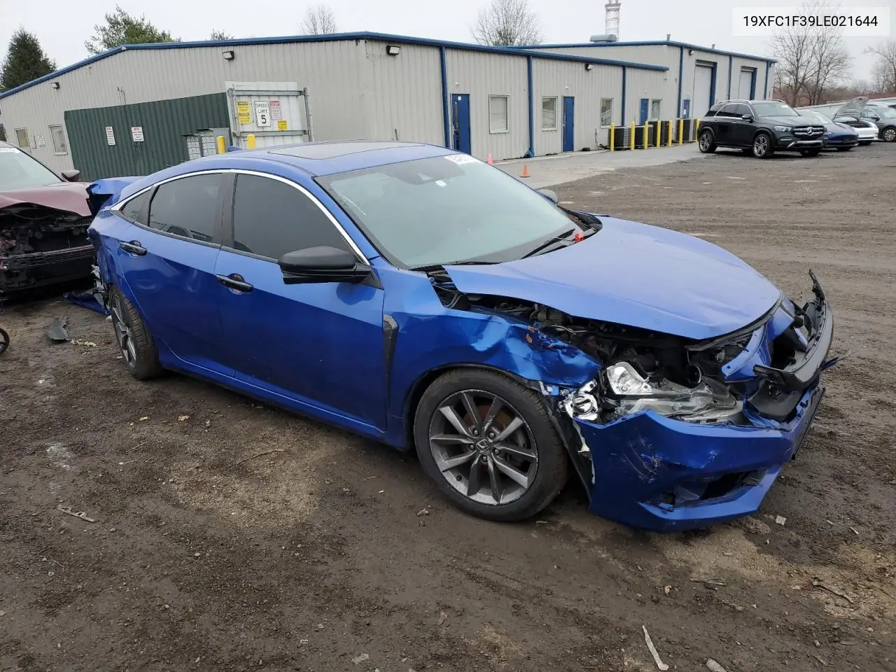 19XFC1F39LE021644 2020 Honda Civic Ex