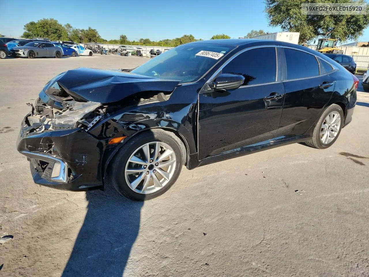 19XFC2F6XLE015920 2020 Honda Civic Lx