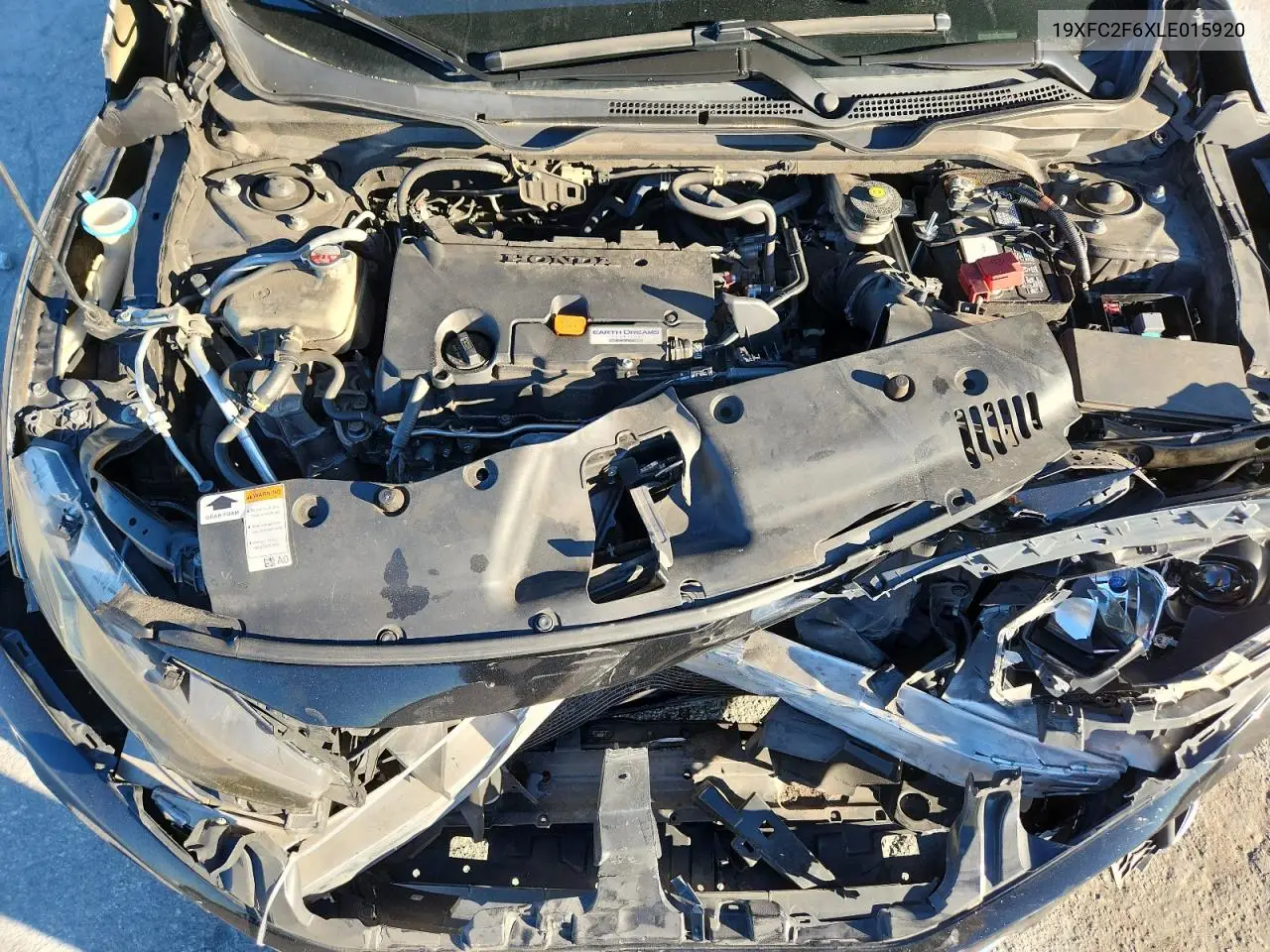 19XFC2F6XLE015920 2020 Honda Civic Lx