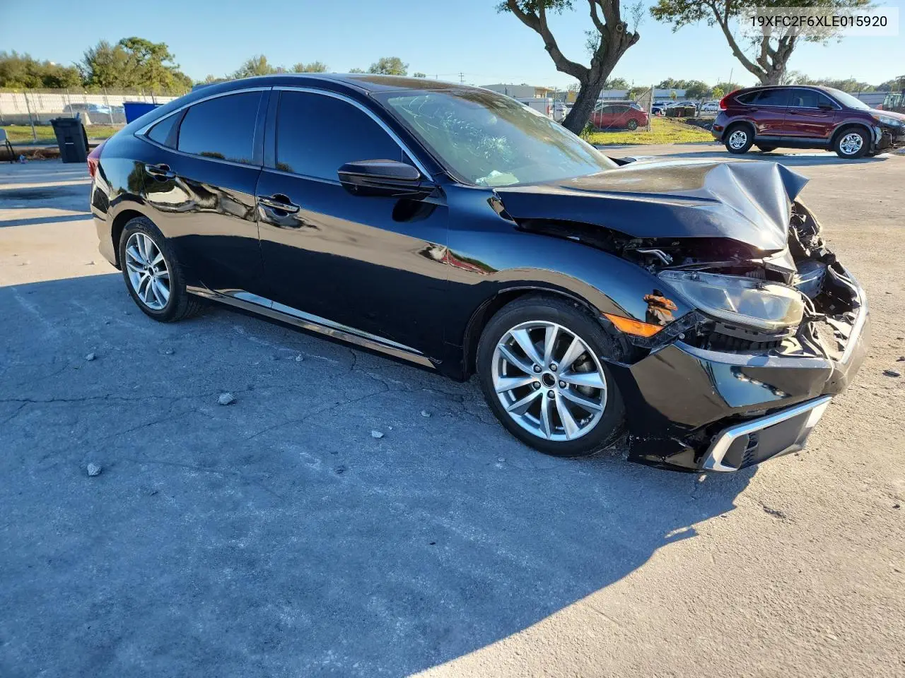 19XFC2F6XLE015920 2020 Honda Civic Lx