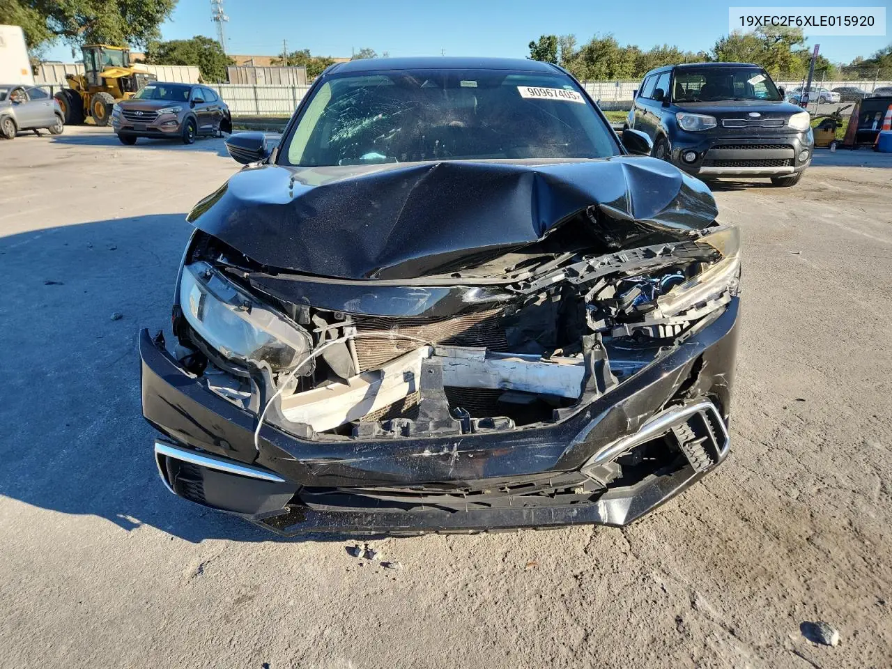 19XFC2F6XLE015920 2020 Honda Civic Lx