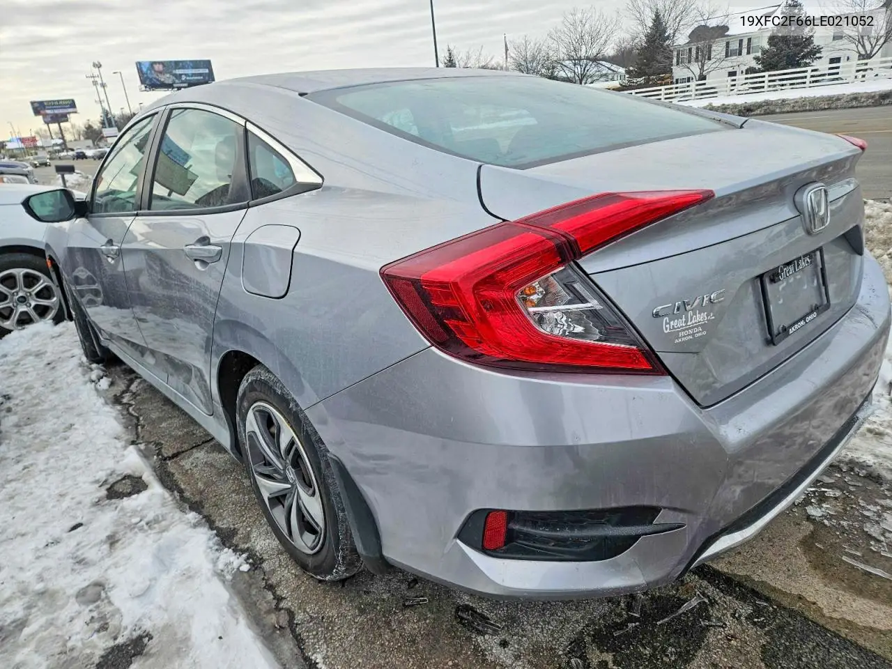 19XFC2F66LE021052 2020 Honda Civic Lx