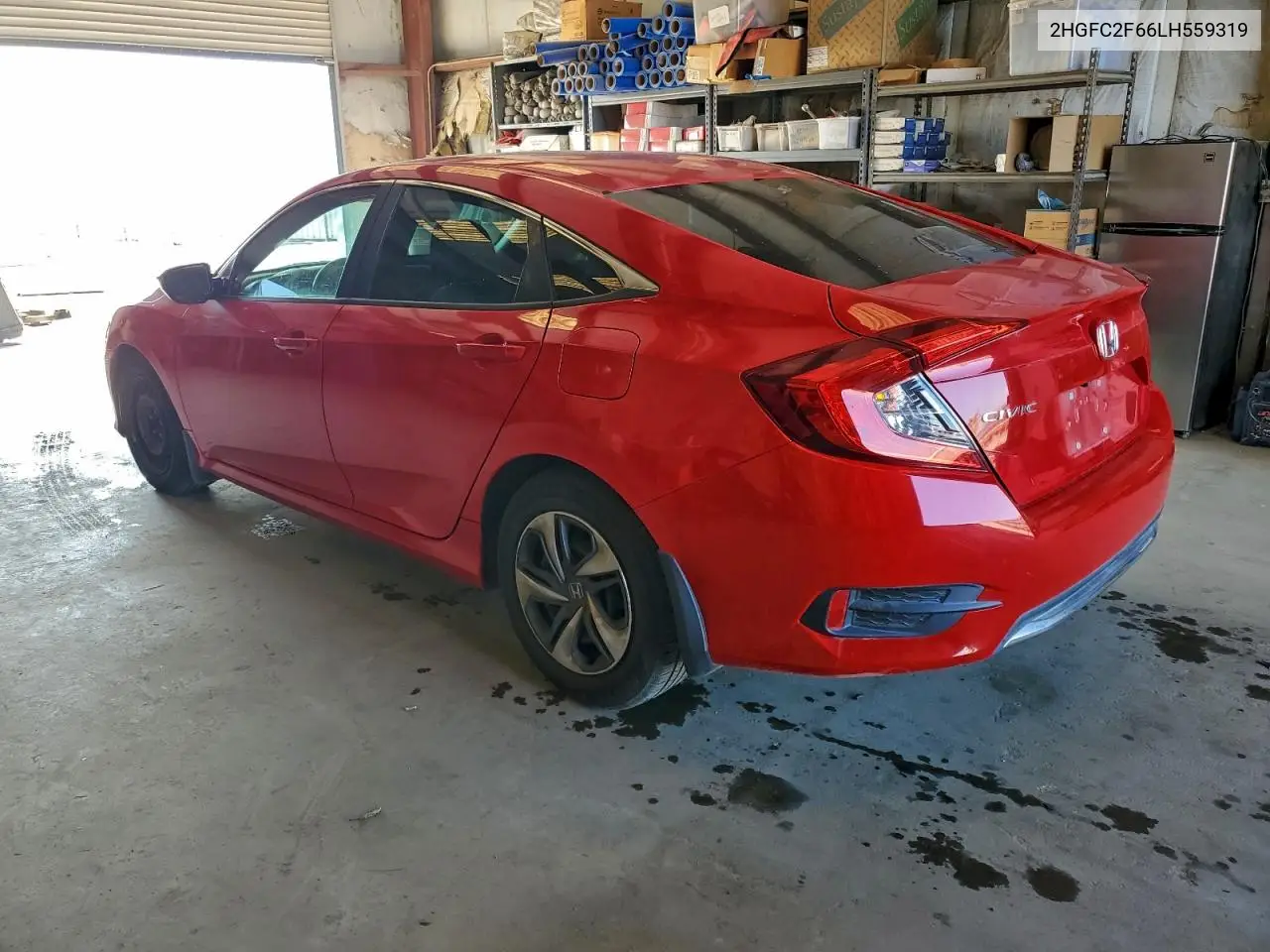 2HGFC2F66LH559319 2020 Honda Civic Lx
