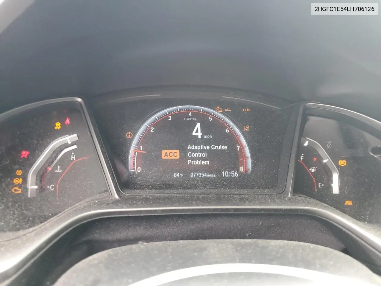 2HGFC1E54LH706126 2020 Honda Civic Si