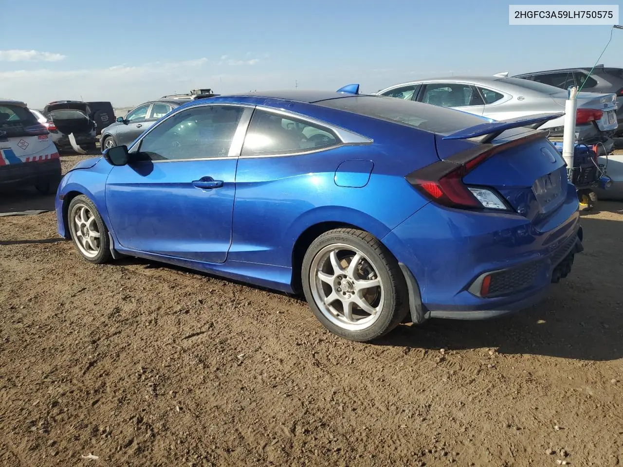 2HGFC3A59LH750575 2020 Honda Civic Si