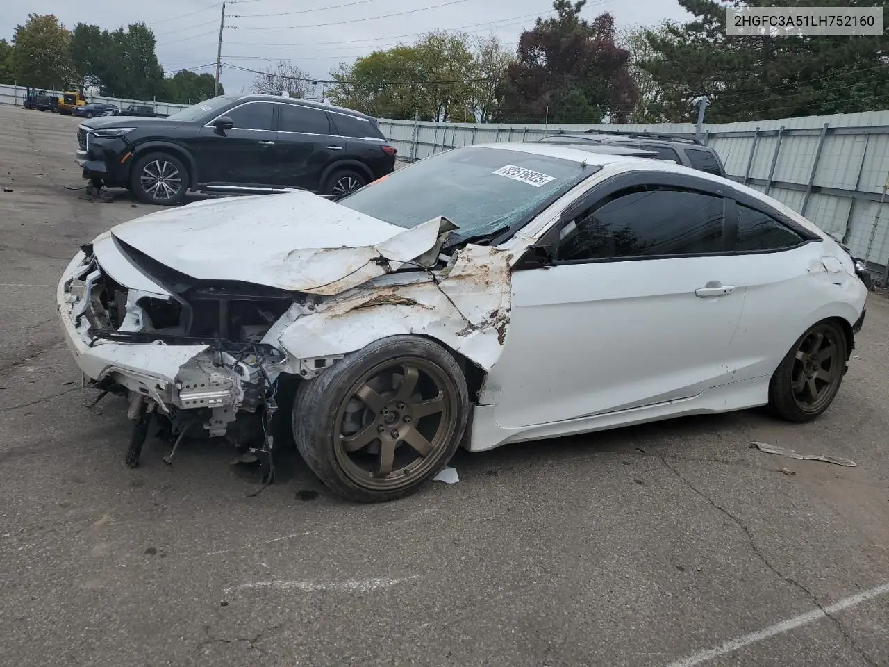 2HGFC3A51LH752160 2020 Honda Civic Si